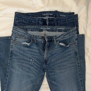 2 piece set of jeans